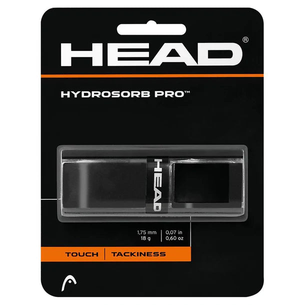 Head Hydrosorb Pro Tennis Replacement Grip Black