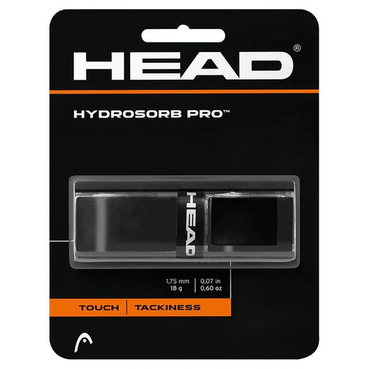 Head Hydrosorb Pro Tennis Replacement Grip Black