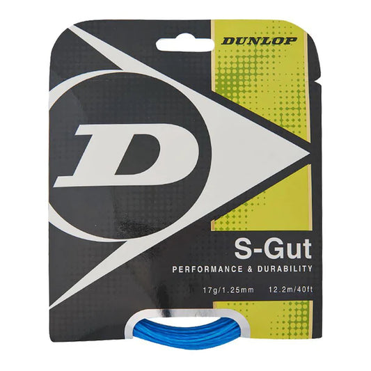Dunlop S-Gut 17G Blue Tennis String