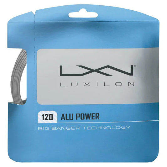 Luxilon ALU Power Feel 120 Tennis String Silver