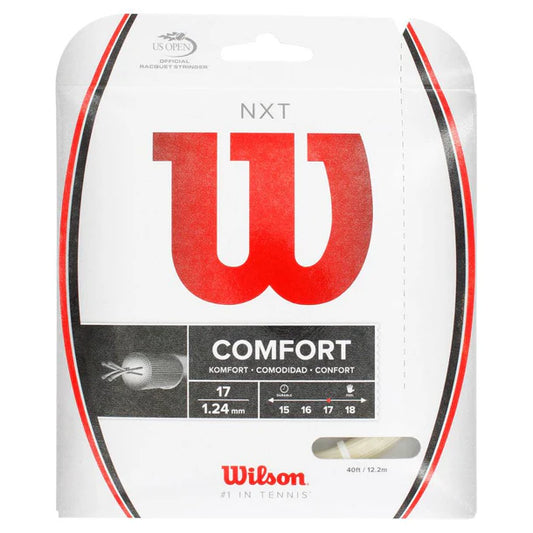 Wilson NXT 17G  Tennis String , Black
