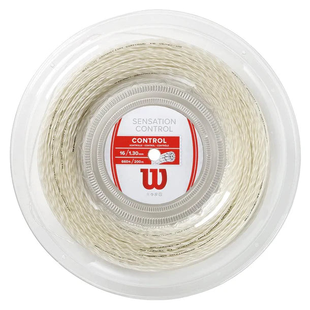 Wilson Sensation Control 16G Tennis String Reel Natural
