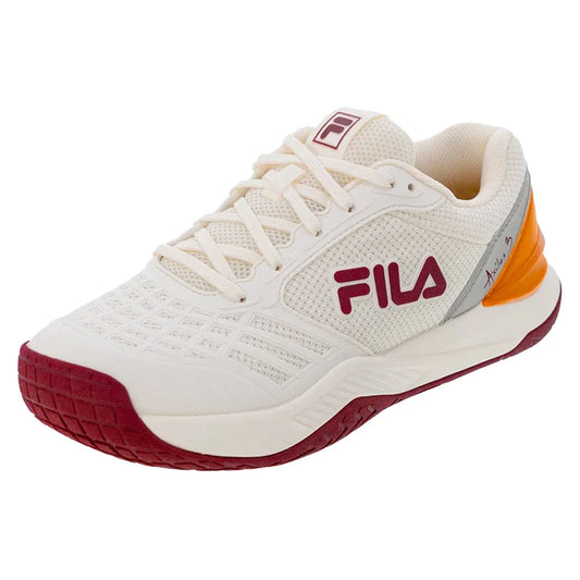 Fila Women`s Axilus 3 Tennis Shoes Marmalade and Tibetan Red