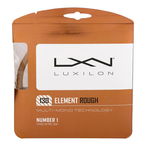 Luxilon Element Rough 1.30/16G Tennis String Bronze