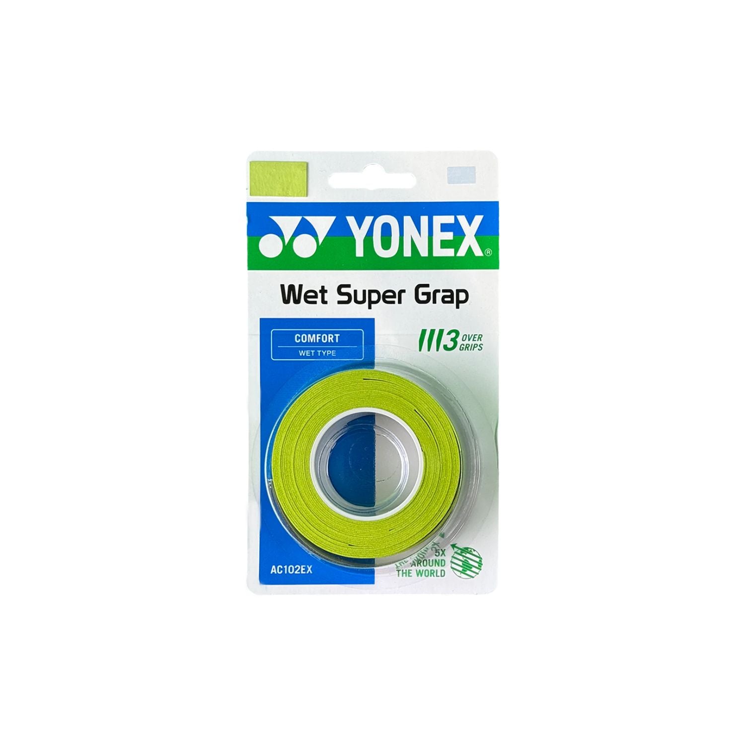 Yonex Wet Super Grap , Lime Green