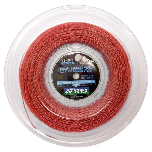 Yonex Dynawire 16G Tennis String Reel , Red