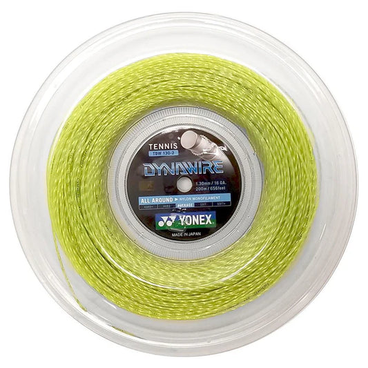 Yonex Dynawire 16G Tennis String Reel , Yellow