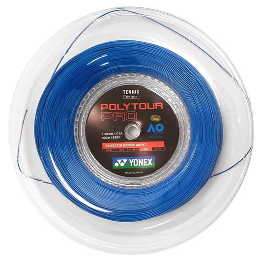 Yonex POLYTOUR PRO 17G  Blue Tennis String Reel