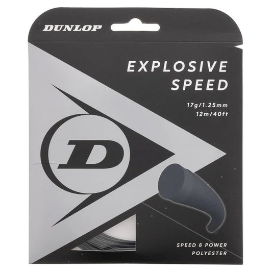 Dunlop Explosive Speed 17G Black Tennis String