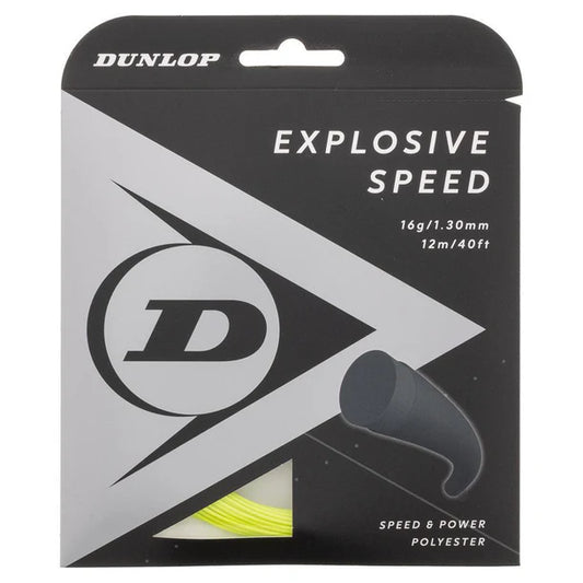 Dunlop Explosive Speed 16G Yellow Tennis String