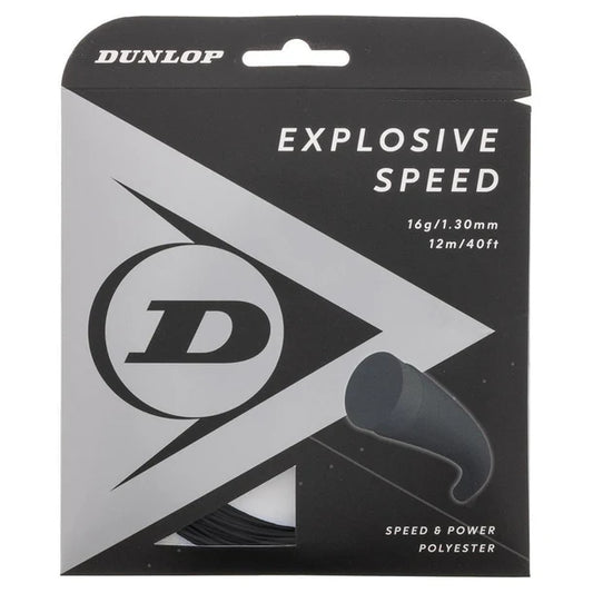 Dunlop Explosive Speed 16G Black Tennis String
