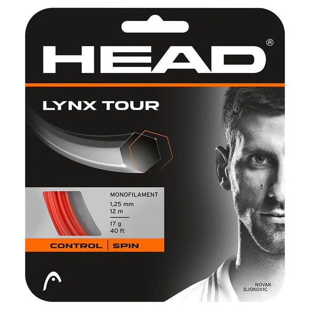 Head Lynx Tour Tennis String Orange
