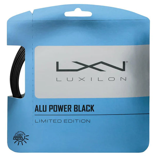 Luxilon Alu Power 125mm/17G Tennis String Black