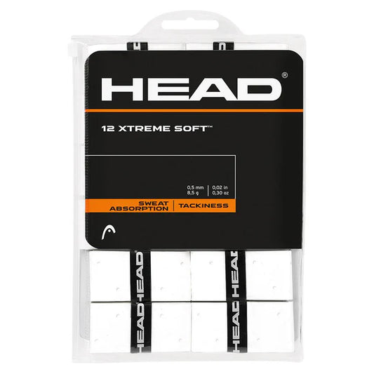 Head 12 Xtreme Soft Tennis Overgrip White