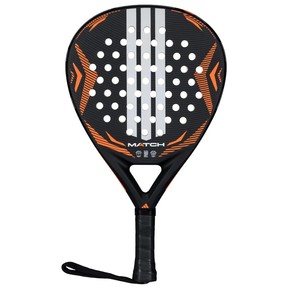 Adidas MATCH Paddle Racquet , Black/Orange 2026