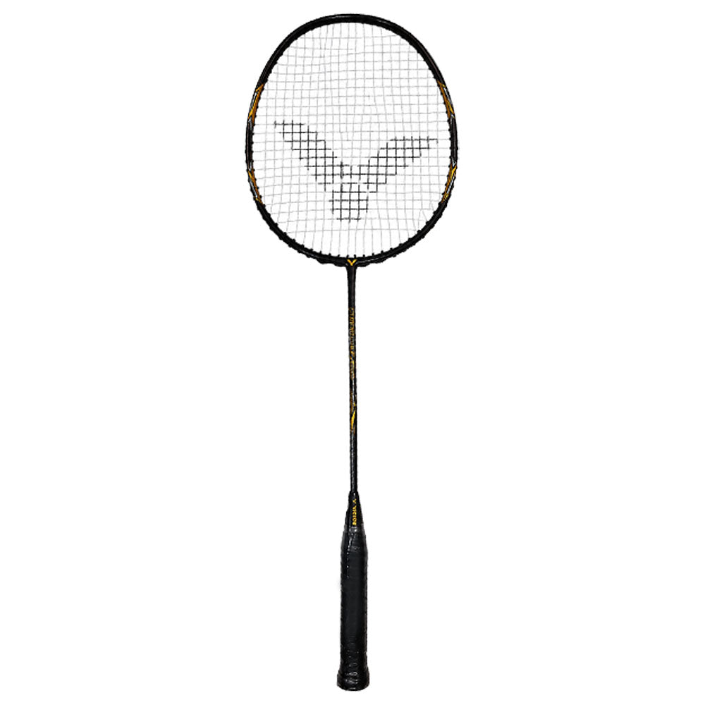 Auraspeed 2800 Badminton Racket (Pre-Strung) Designed for Maneuverability Light Gold