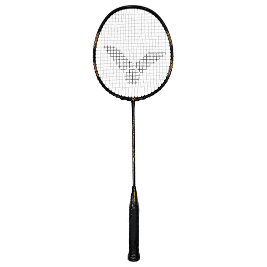 Auraspeed 2800 Badminton Racket (Pre-Strung) Designed for Maneuverability Light Gold