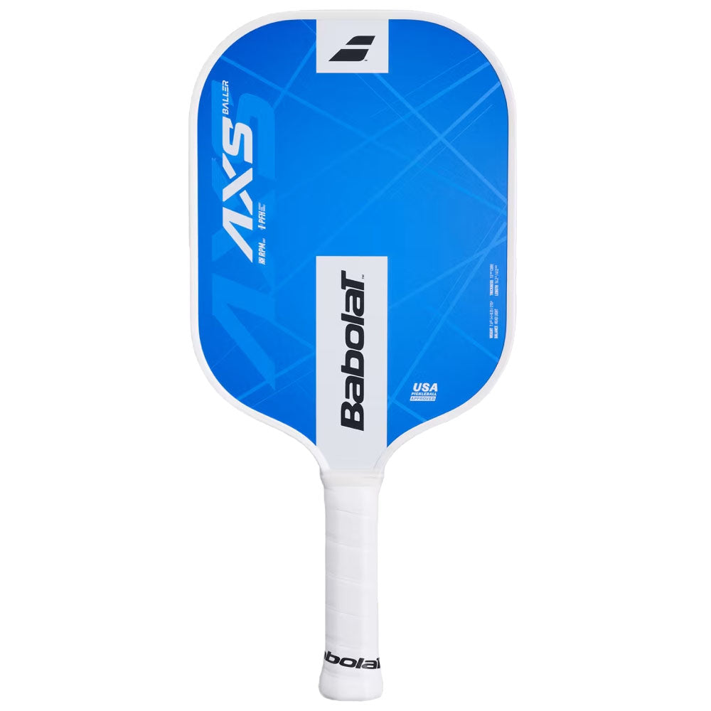 Babolat BALLER AXS Pickleball Paddle (Blue/White)