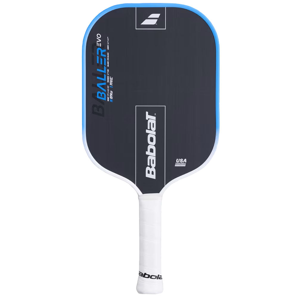 Babolat BALLER EVO Pickleball Paddle (Black/White/Blue)