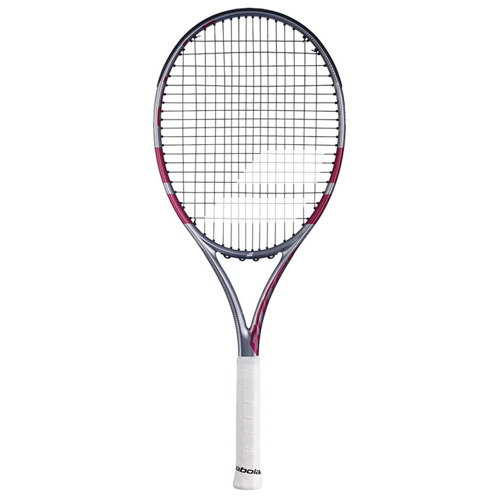 Babolat Boost Aero Pink Tennis Racquet White Pink and Grey