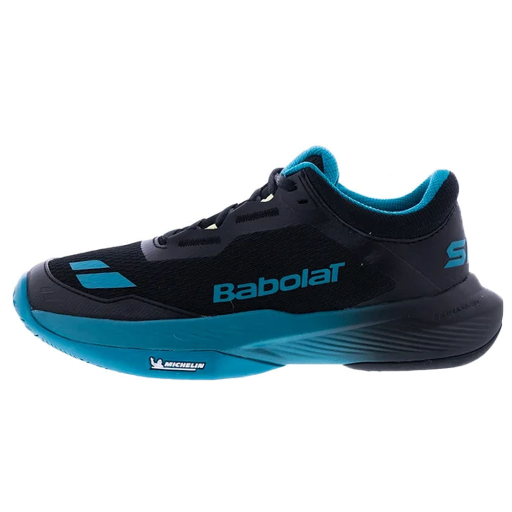 Babolat Men's SFX 4 All Court Tennis Shoes Black and Blue