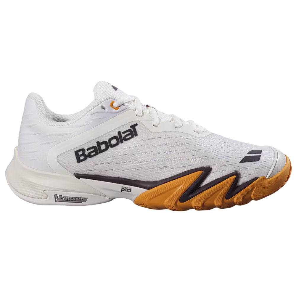 Babolat Premura 3 Men Padel Shoes , Beige/Orange
