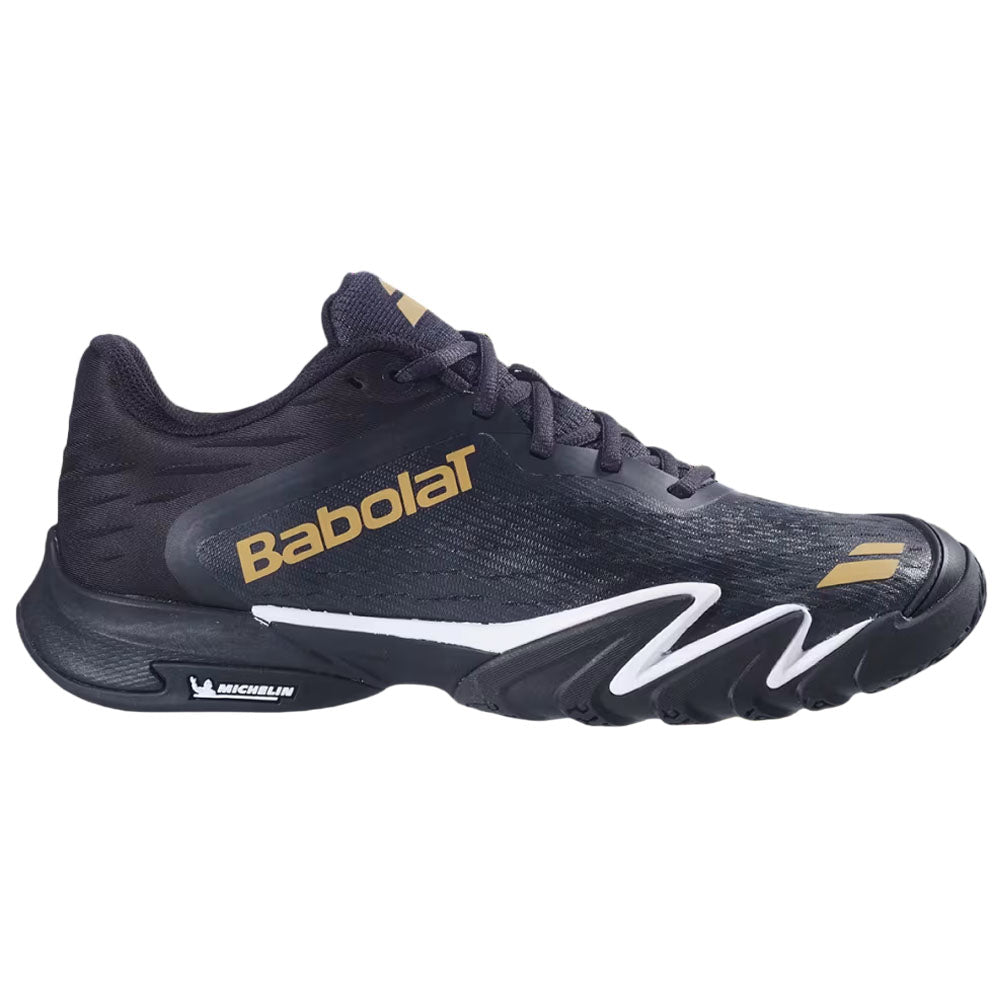 Babolat Premura 3 Men Padel Shoes , Black/Gold