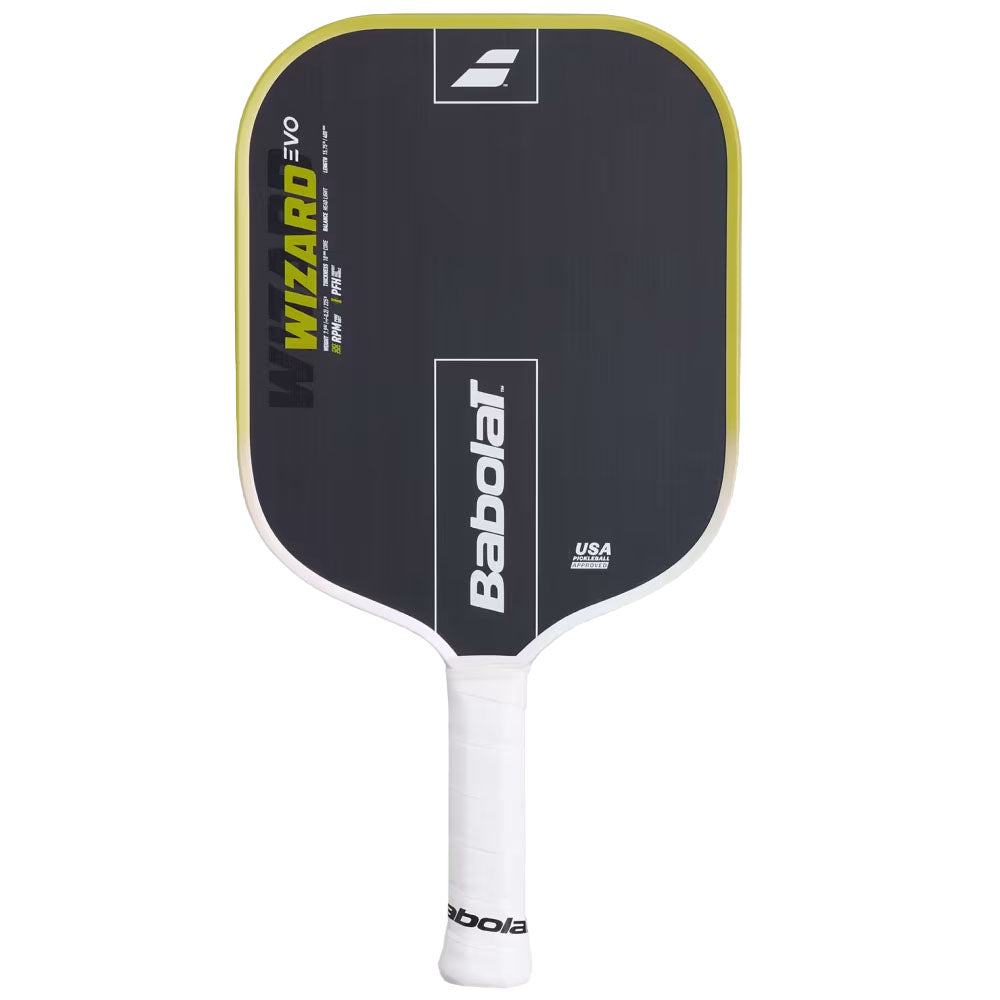 Babolat WIZARD EVO Pickleball Paddle (Black/White/Green)