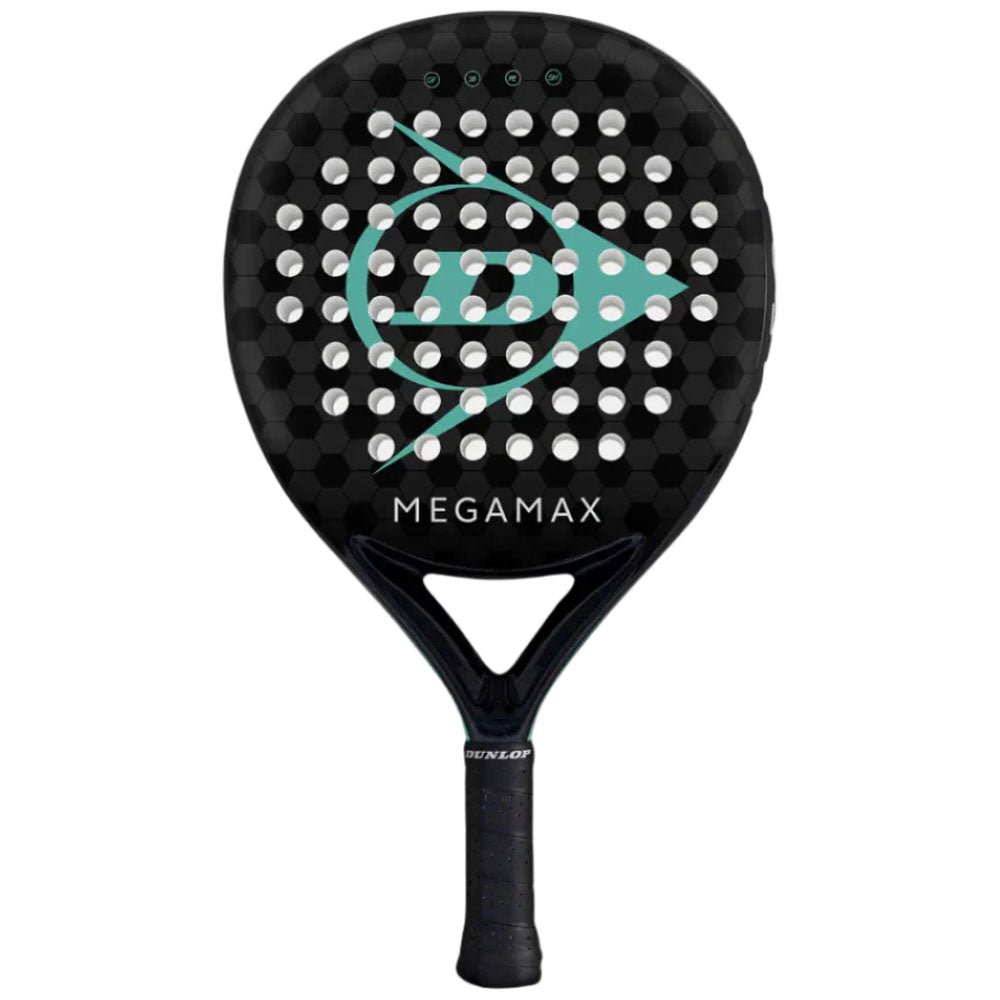 DUNLOP Padel Bat Megamax Black Racquet
