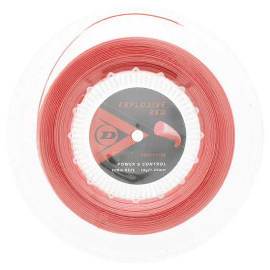 Dunlop Explosive Red 16G Tennis String Reel