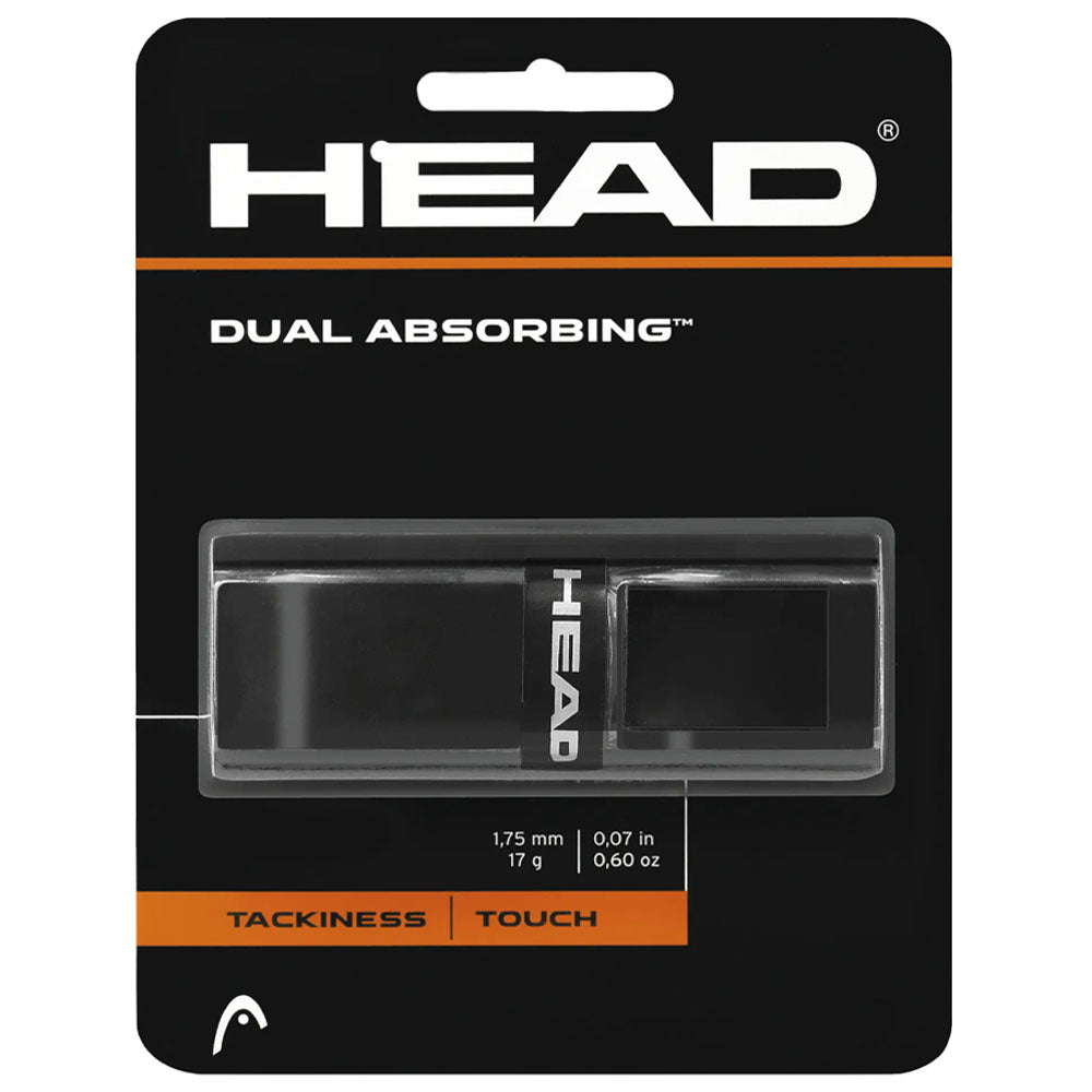HEAD Dual Absorbing™ Tennis Replacement Grip , Black