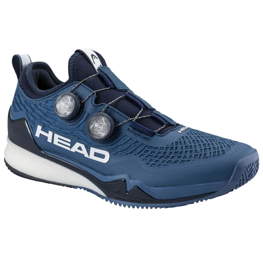 HEAD Endure Pro Boa Clay Men Tennis Shoes , Dark Blue/Navy