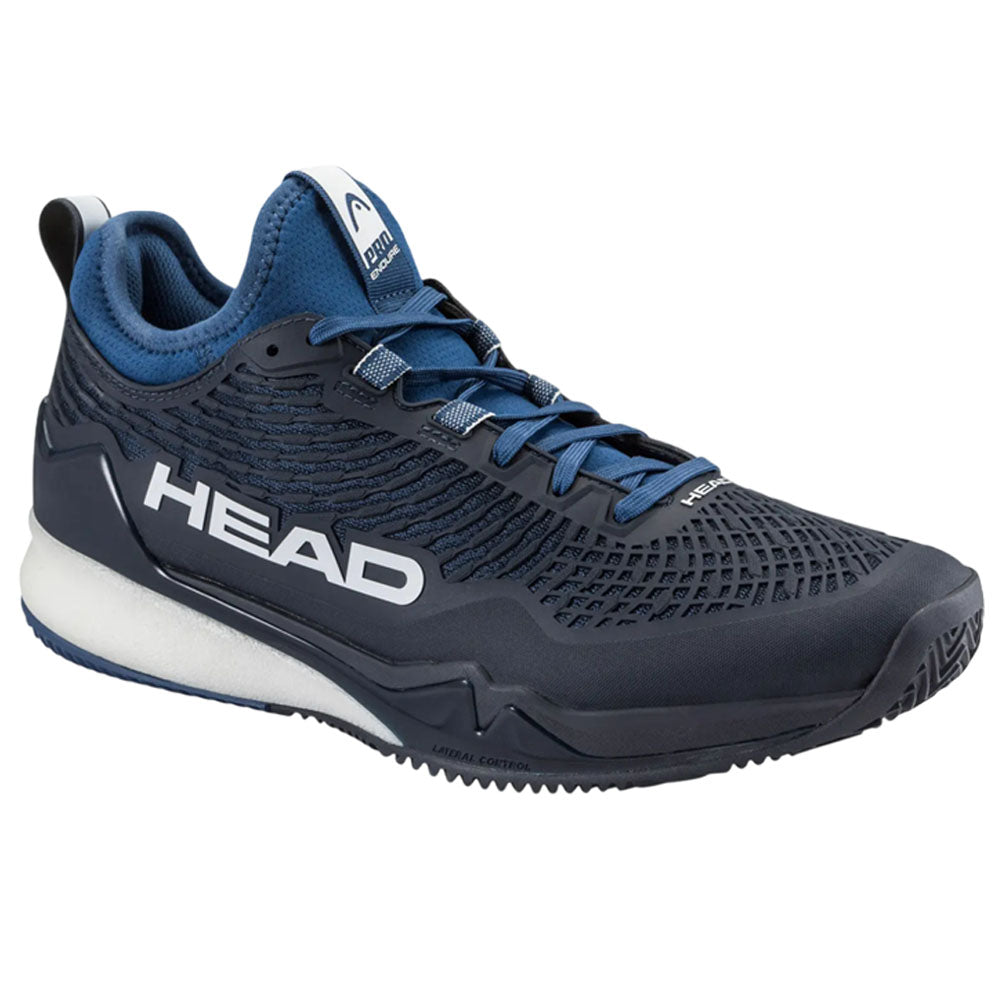 HEAD Endure Pro Clay Men Tennis Shoes , Navy/Dark Blue