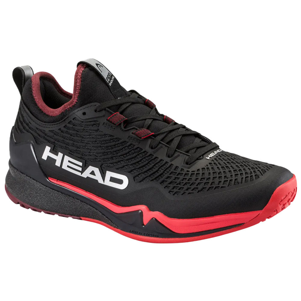 HEAD Endure Pro Men Tennis Shoes , Black/Red