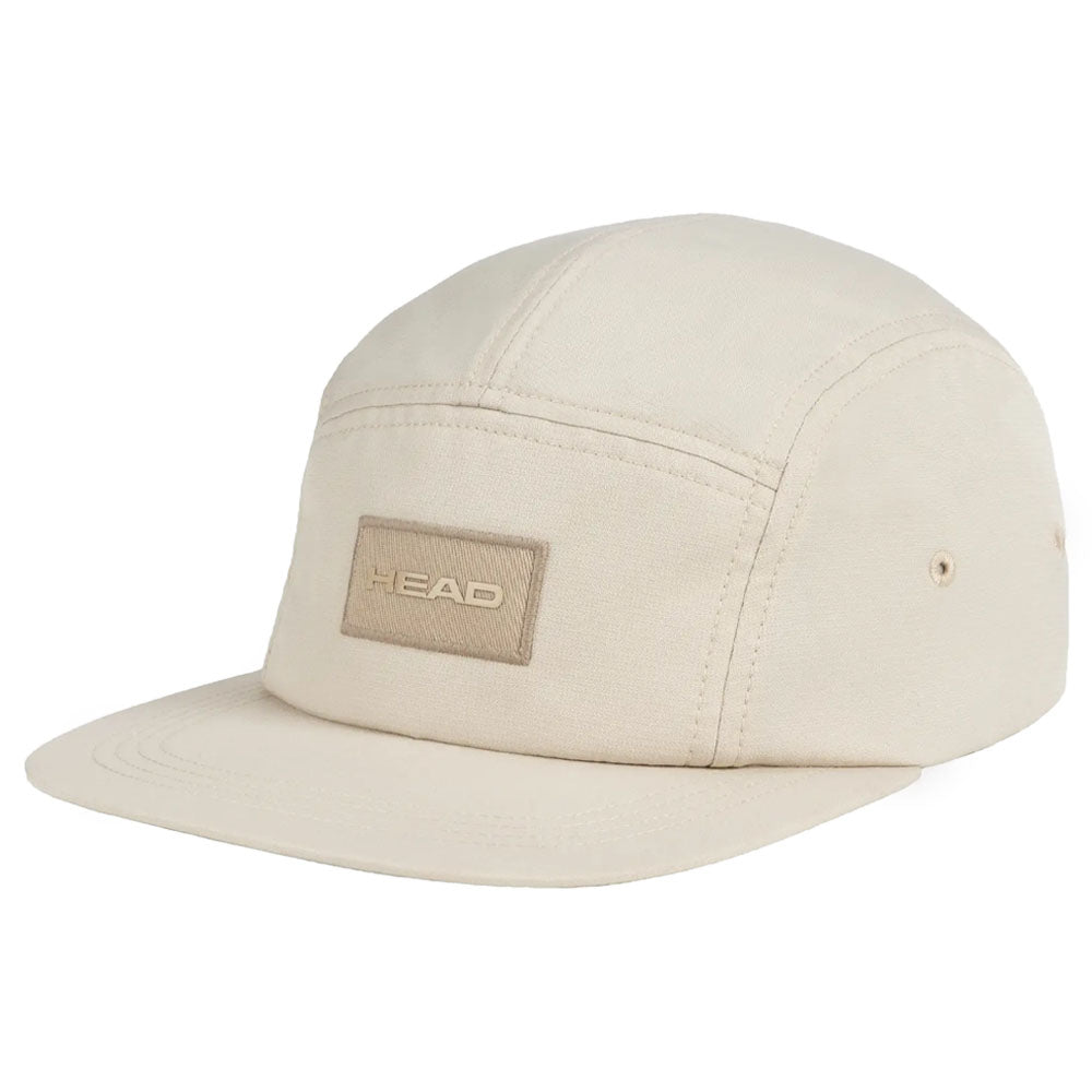HEAD Five Panel Tour Cap . Sand