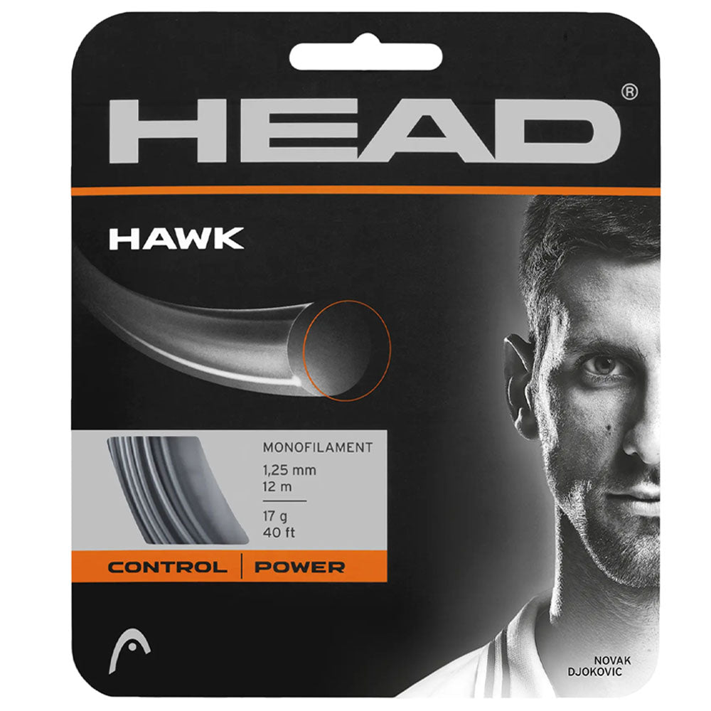 HEAD Hawk 17G Grey Tennis Strings