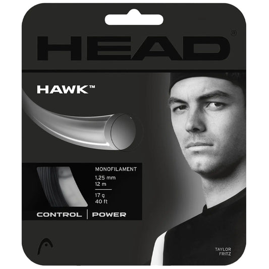 HEAD Hawk 17G Black Tennis Strings