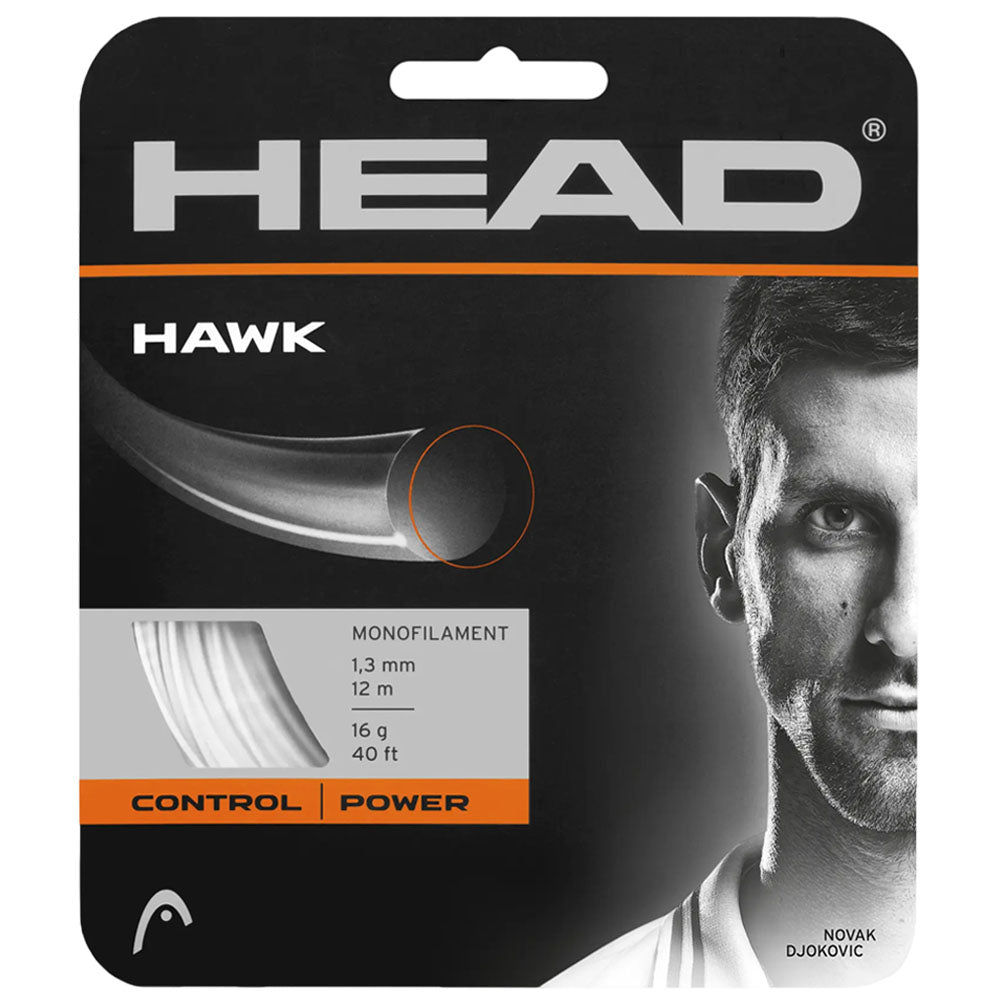 HEAD Hawk 16G White Tennis Strings