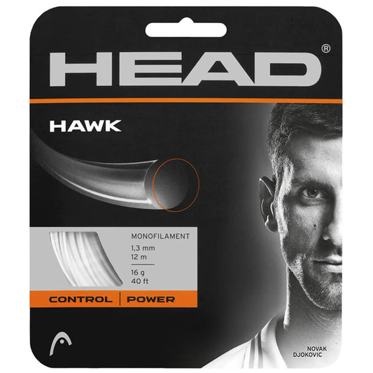 HEAD Hawk 16G White Tennis Strings