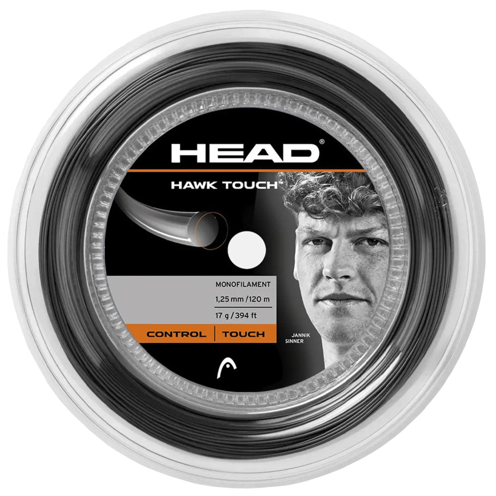 HEAD Hawk Touch 120M Tennis Strings Reel , Anthracite