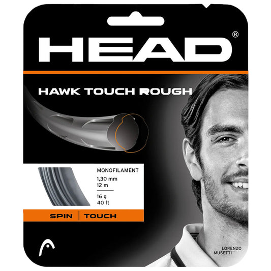HEAD Hawk Touch Rough 16G Black Tennis Strings