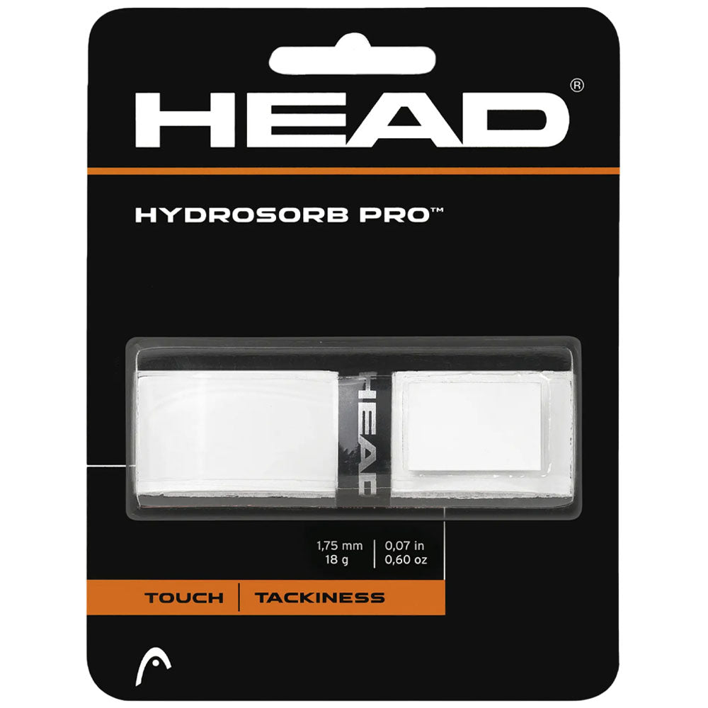HEAD Hydrosorb™ Pro Tennis Replacement Grip , White