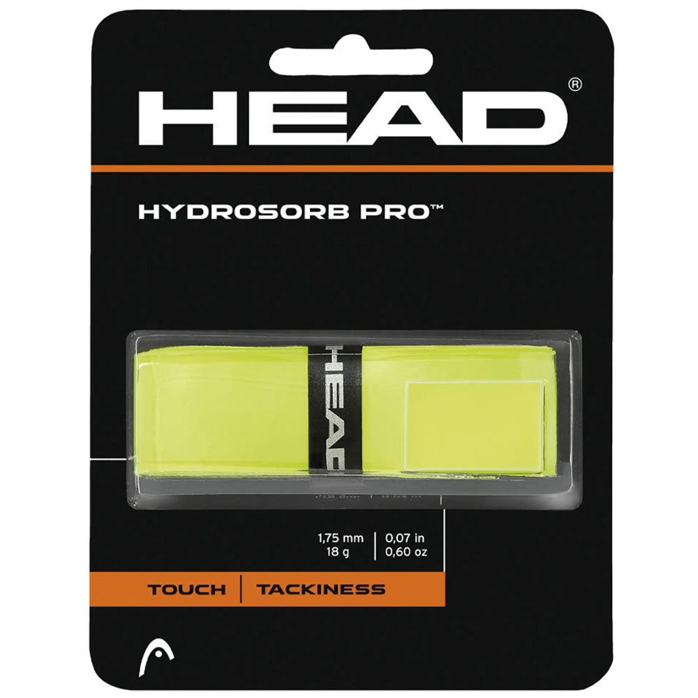 HEAD Hydrosorb™ Pro Tennis Replacement Grip , Yellow