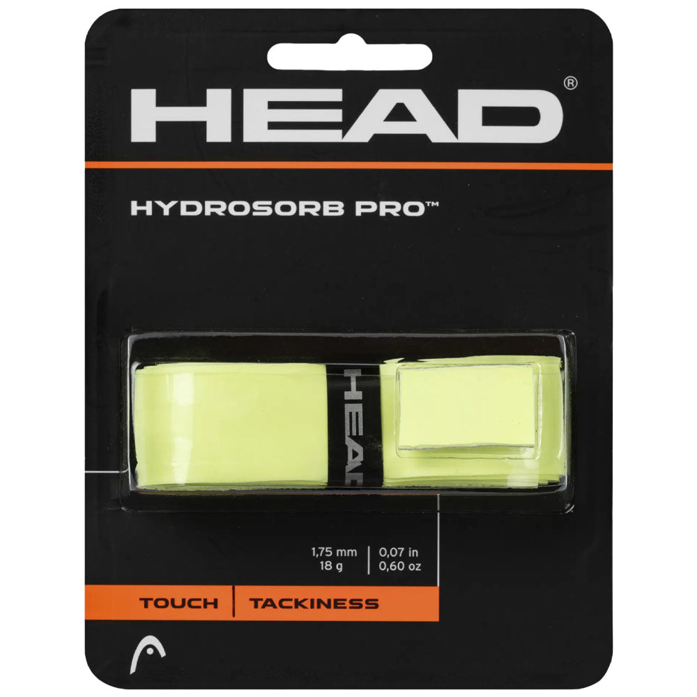 HEAD Hydrosorb™ Pro Tennis Replacement Grip , Luminous yellow