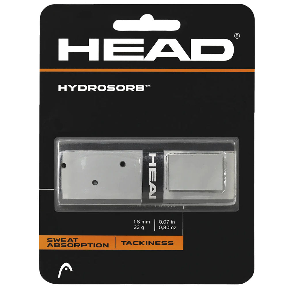 HEAD Hydrosorb™ Tennis Replacement Grip , Grey/Black