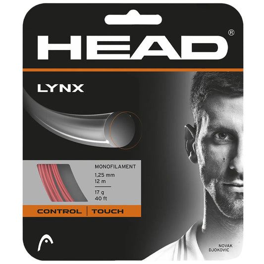 HEAD Lynx 17G Red Tennis Strings