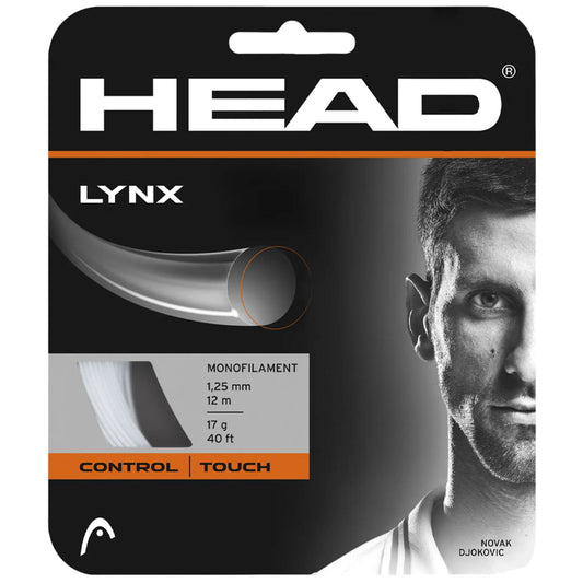 HEAD Lynx 17G White Tennis Strings