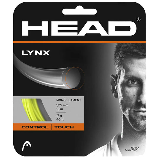 HEAD Lynx 17G Yellow Tennis Strings