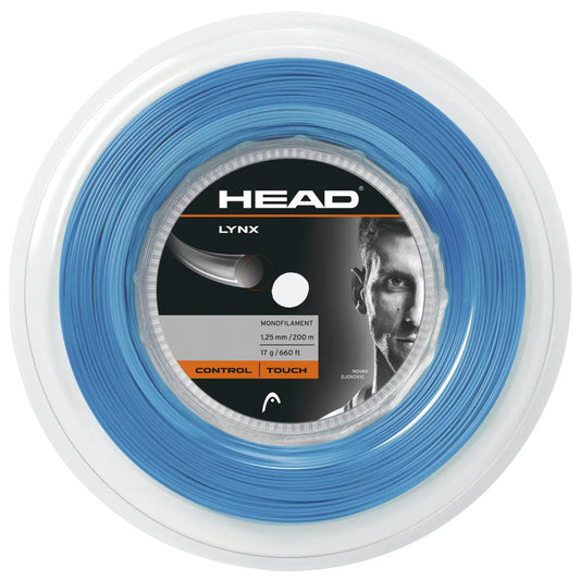 HEAD Lynx 200M Tennis Strings Reel , Blue