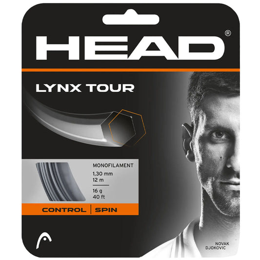 HEAD Lynx Tour 16G Grey Tennis Strings